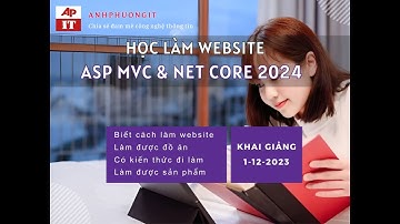 NET MVC 2024 - Bài 23 : Asp net MVC 7 | Tạo form thêm mới -  anhphuongit