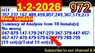 Thailand Lottery 3UP Sets First Game Update | Thai Lotterry VIP Magazine Tips 1-2-2026 screenshot 5