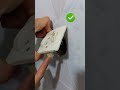 طريقة خاصة في إصلاح مأخذ التيار الكهربائي 