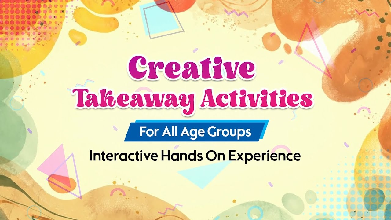 Fun & Engaging Creative Takeaway Activities Video Showreel - YouTube
