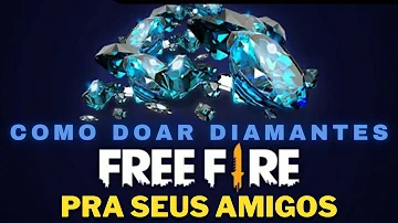 Tem como dar diamante de presente no Free Fire?