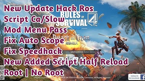 New Update Script & Mod Menu Password Fix All Value Root | No Root