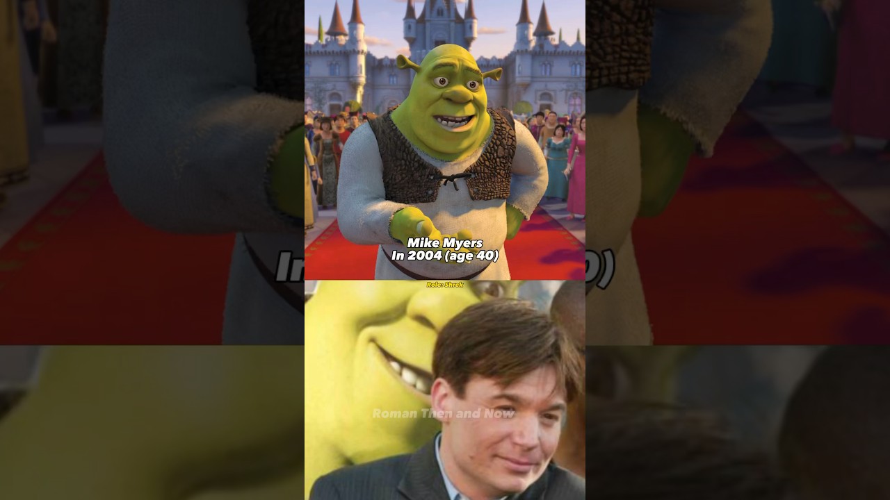 Shrek 2: Cast Then and Now #film #movies #shorts #shrek
