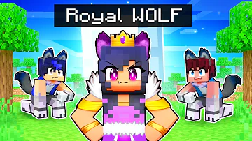 Playing as the ROYAL WOLF in Minecraft!