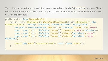 Efficiently Filter Comma-Separated Strings in SQL LINQ with Entity Framework Core