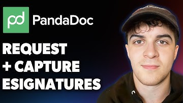 How to Request + Capture Esignatures [demo of Pandadoc] (Full 2025 Guide)