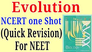 Evolution class 12 ncert one shot for NEET exam