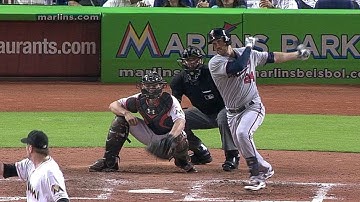 MIN@MIA: Plouffe punches an RBI single to right field