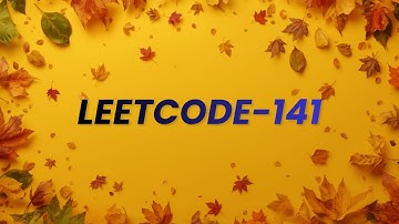 LeetCode 141 | Linked List Cycle | Java Solution (No Explanation) #LeetCode141