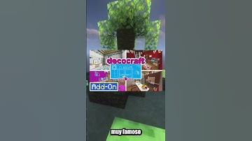 Este mod es el mejor de decoraciones de Minecraft #minecraft #decocraft #shorts