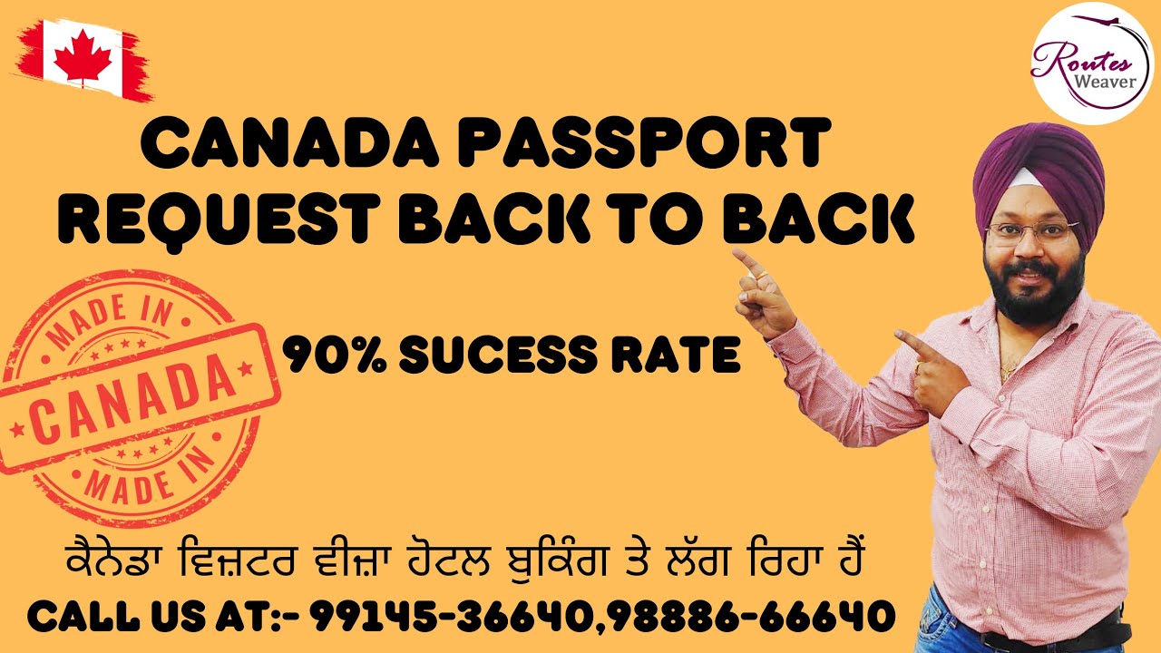 Passport Request For Canada Visitor Visa I Canada Visa Trend Update