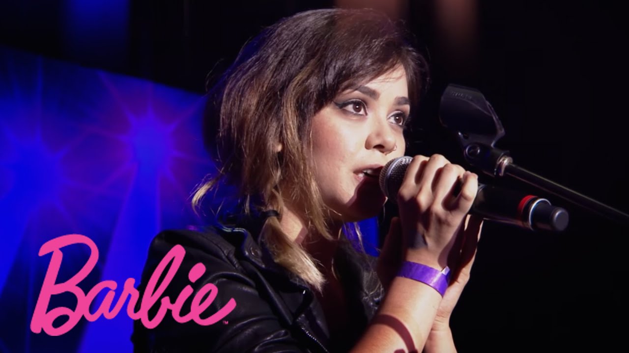 Barbie - guitare avec microphone, musiques, sons & images