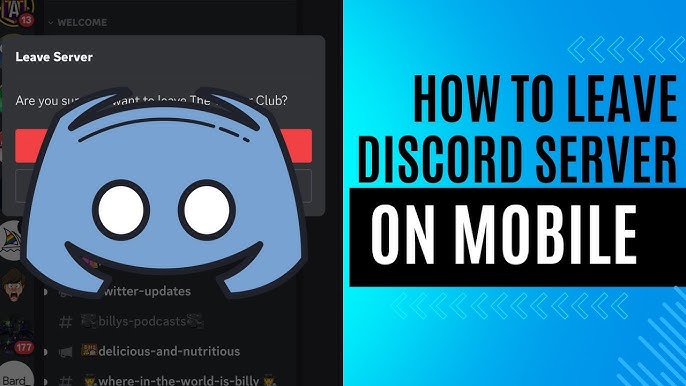 5 Ways To Leaving A Discord Server On Mobile 2024