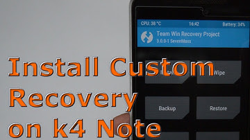 Install TWRP for Lenovo Vibe K4 Note[Lollipop]