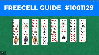 FreeCell 1001129（フリーセル） ( TдT)ノ Unknown difficulty level