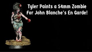 Painting a 54mm Mini for John Blanche’s En Garde
