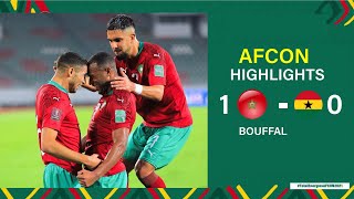 Morocco vs Ghana (1-0) AFCON Highlights Boufal Goal #totalenergiesafcon2021