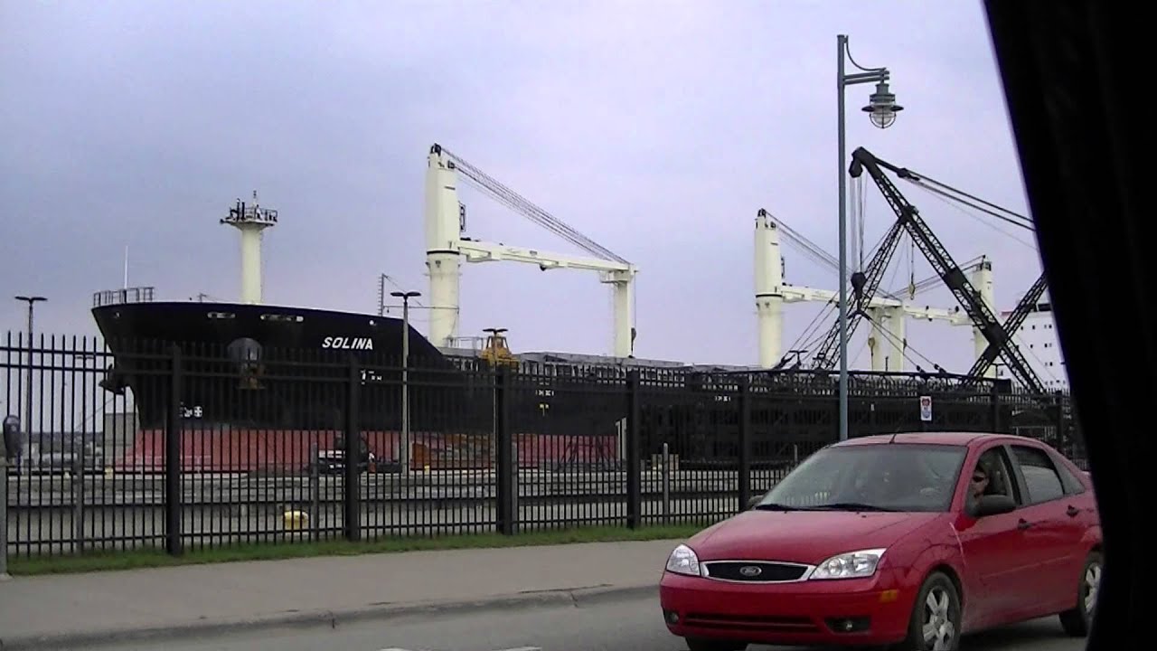 Solina Bulk Carrier IMO 9496252 in the Soo Locks May 2013 Shipping
