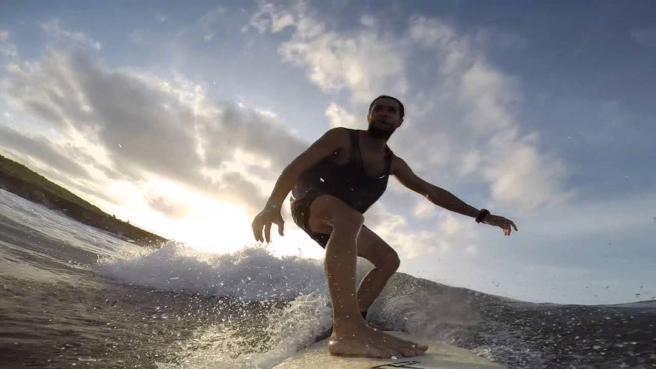 Surfing the Mallorca sunset YouTube