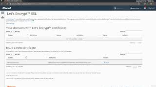 How To install free SSL Certificate  in cPanel | Free Let's Encrypt screenshot 4
