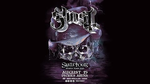 GHOST - Live Concert HD Fort Worth 08.15.25 FULL SHOW #ghost #skeletour