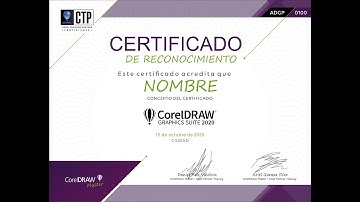 Creating a Certificate with Print Merge in CorelDRAW | Mac