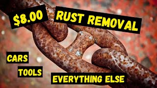 Rust Removal  CHEAP and EASY