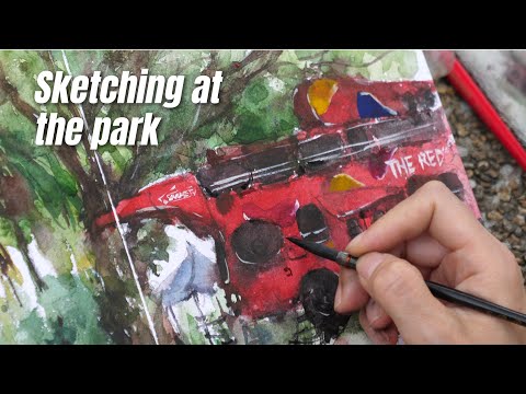 Sketching Plants with Mixed Media Art Supplies, Teoh Yi Chie