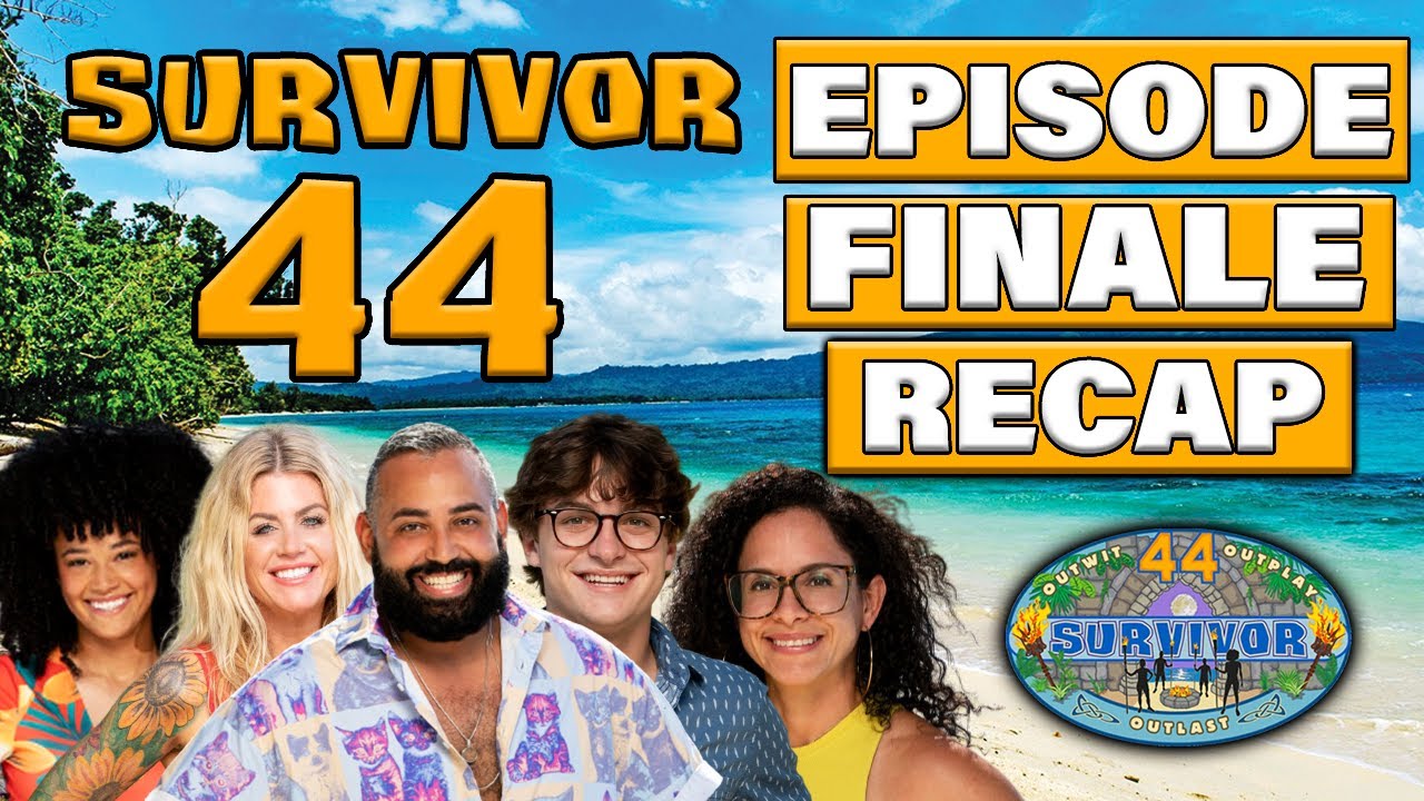 SURVIVOR 44 FINALE RECAP YouTube