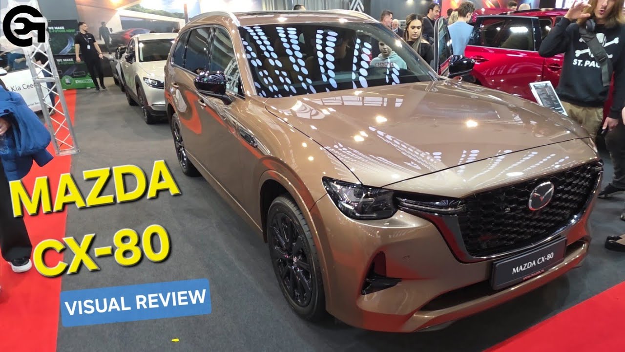 New MAZDA CX-80 2026 - Walkaround & Visual Review - YouTube