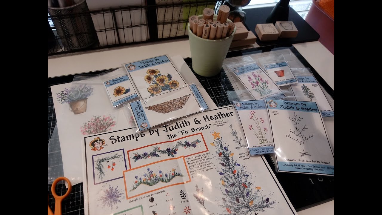 Check out STAMPS BY JUDITH! Quick Watercolor Card Making! YouTube