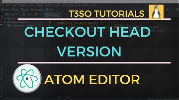 How to Disable confirm checkout head version in Atom Editor