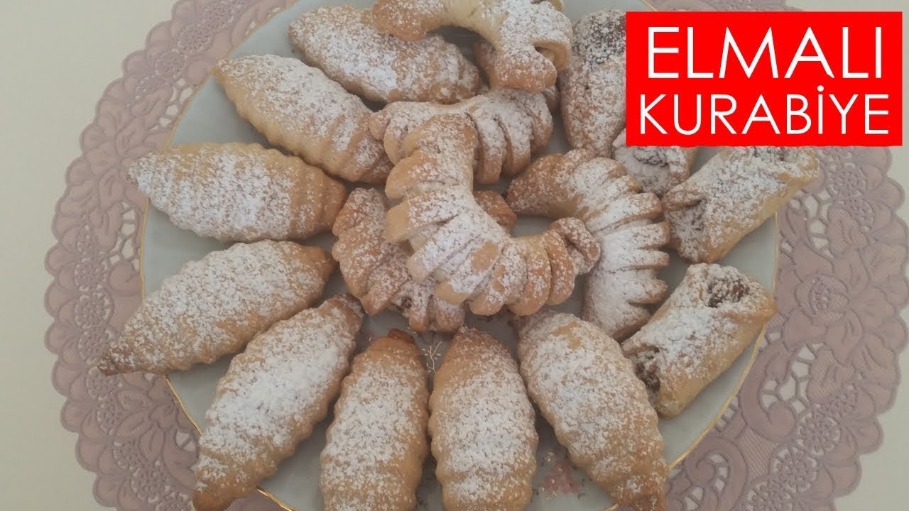 1 DAKİKADA | ELMALI KURABİYE TARİFİ | MUHTEŞEM LEZZET | #shorts #yemektarifi #elmalıkurabiye