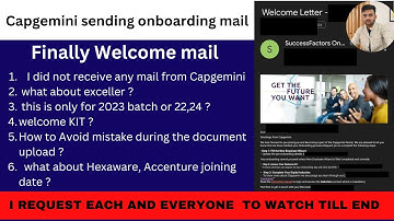Capgemini onboarding update 2023 Capgemini welcome kit 2023,capgemini updates,All updates 2023 part2