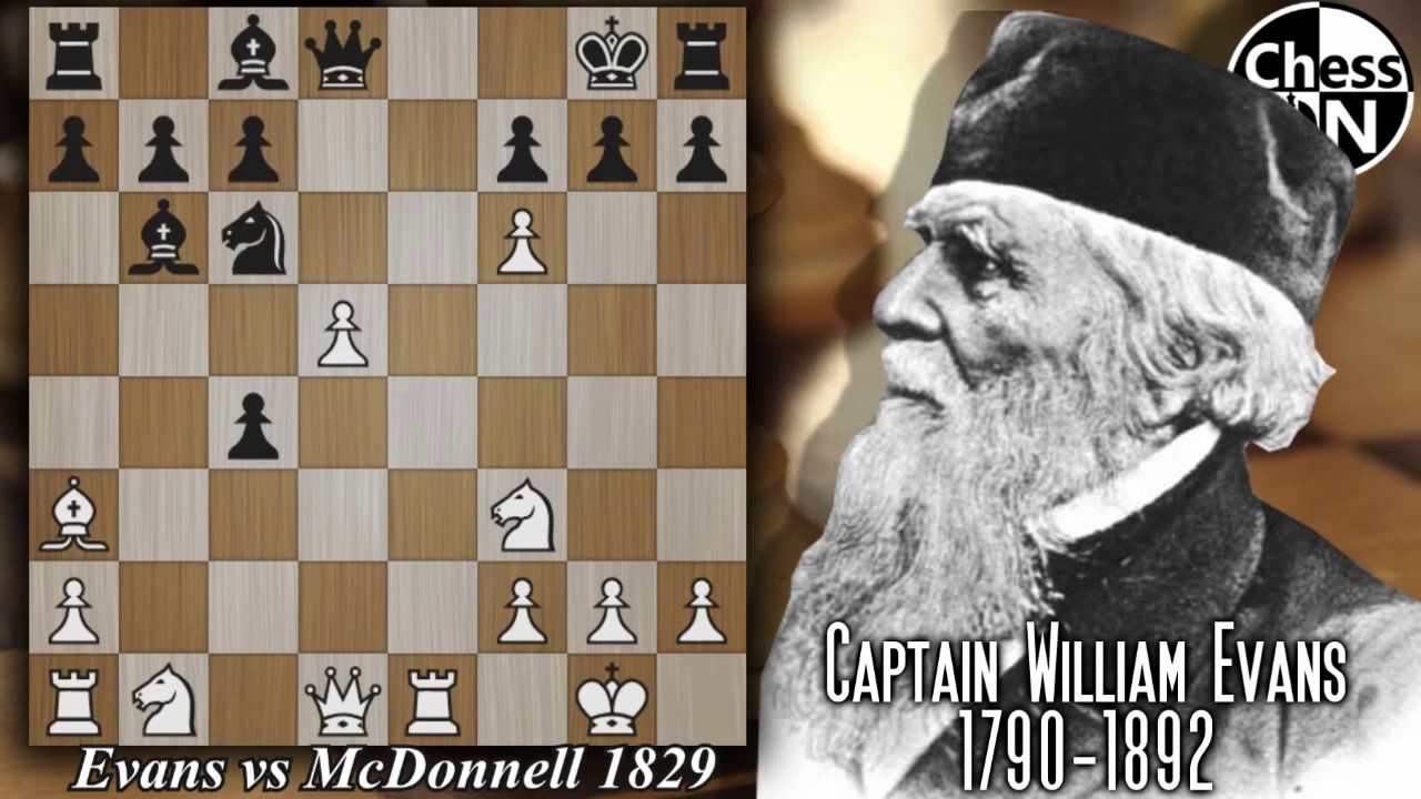 Game of the Day! Evans vs McDonnell 1829 YouTube