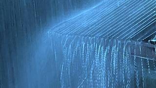 🔴 Relaxing Rain Sounds on Tin Roof for Deep Sleep, Rain Sounds for Sleeping, Heavy Rain and Thunder