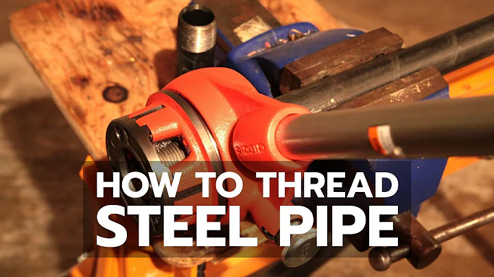 DEMO: How to Thread Steel Pipe