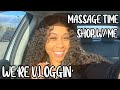 VLOG: SUNDAY FUNDAY; I GOT A MASSAGE. WE'RE GOING TO TJMAXX AND TARGET!!!!