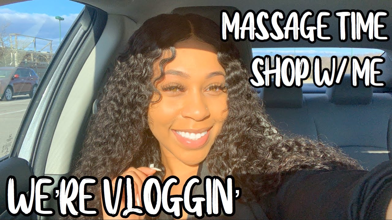 VLOG: SUNDAY FUNDAY; I GOT A MASSAGE. WE'RE GOING TO TJMAXX AND TARGET!!!!