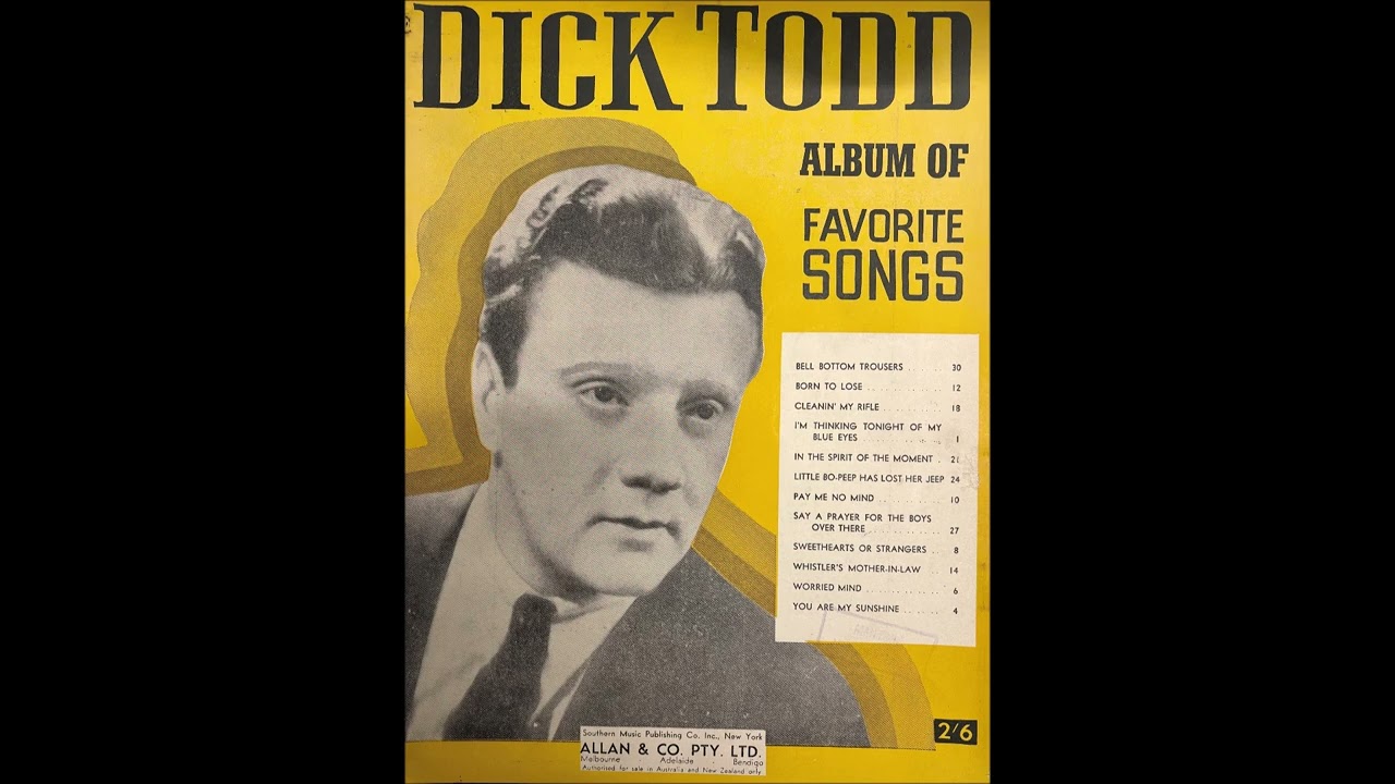 Watch Dick Todd - I Guess I'll Go Back Home (1939) on YouTube Watch Dick Todd - I Guess I'll Go Back Home (1939) on YouTube