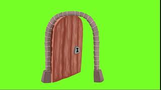 Free Green Screen - Magic Door Closing Green Screen No Copyrigh - Chroma Key