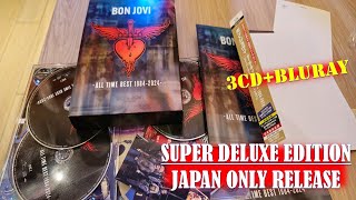 BON JOVI - ALL TIME BEST 1984 - 2024 JAPAN ONLY | UNBOXING & SOFT