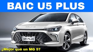 BAIC U5 PLUS 2024, UN NUEVO SEDÁN LLEGA A MÉXICO (PRECIO Y EQUIPAMIENTO) by Volante Sport 4,749 views 2 months ago 2 minutes, 8 seconds