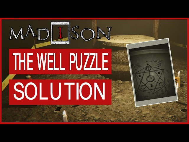 Madison crime scene lock puzzle solution and how to open the crime scene  well