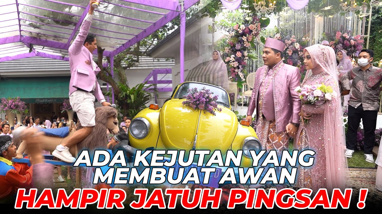 PECAAHH...!!! SEMUA TEAM KASIH SURPRISE UNTUK AWAN DAN PAKBOS..!!! SAMPAI HIST3RIS BGT...