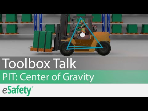 2 Minute Toolbox Talk: Powered Industrial Trucks (PIT) - Center of Gravity