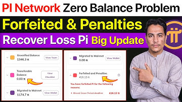 Pi Network Transferable Balance Zero decrease | Forfeited & Penalties | Pi Network new update Today