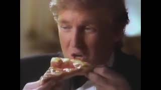 Pizza Hut Commercial Starring Ivana and Donald Trump (1995)