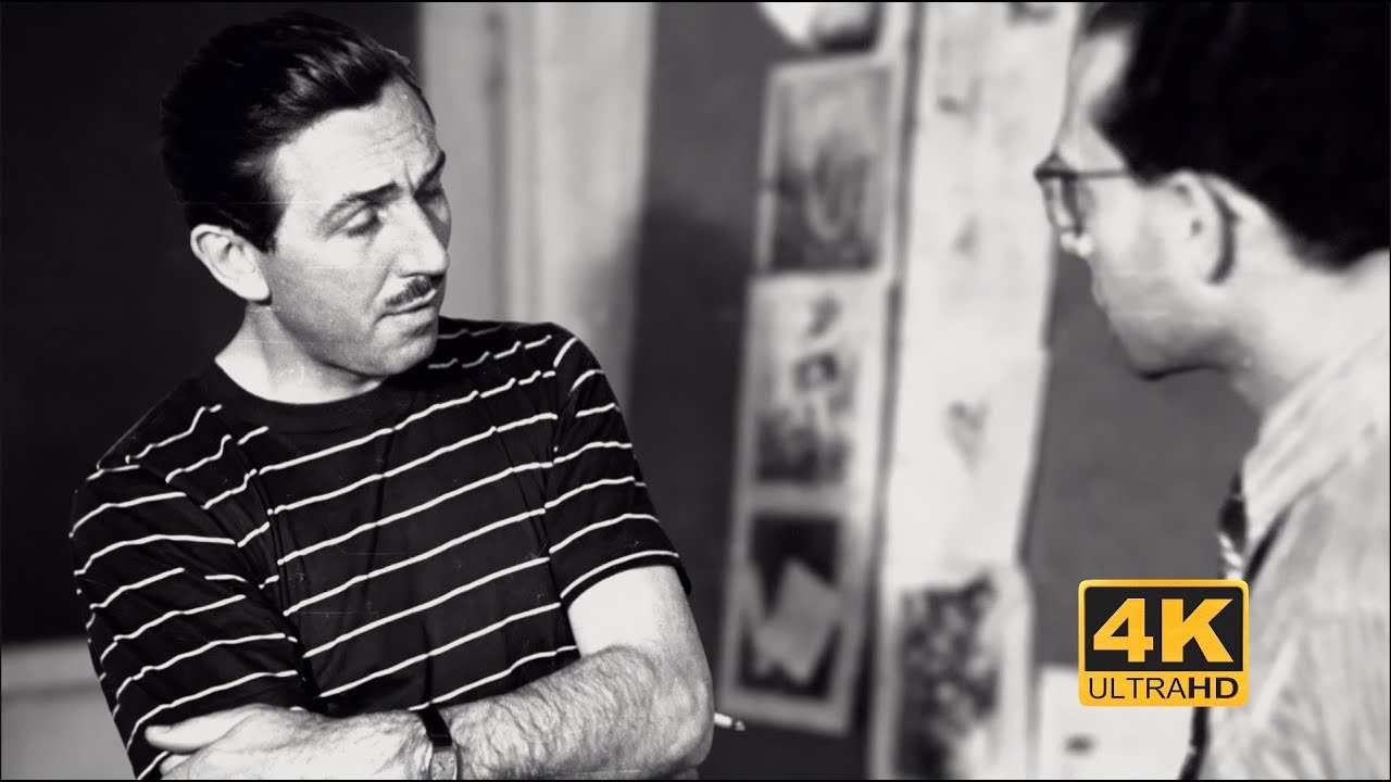 Disney history Walt’s Sweatbox, 1939. 4k YouTube