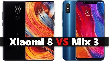 Xioami Mi 8 VS Xiaomi Mix 3 || Speed Test Comparison 【ITAKE】